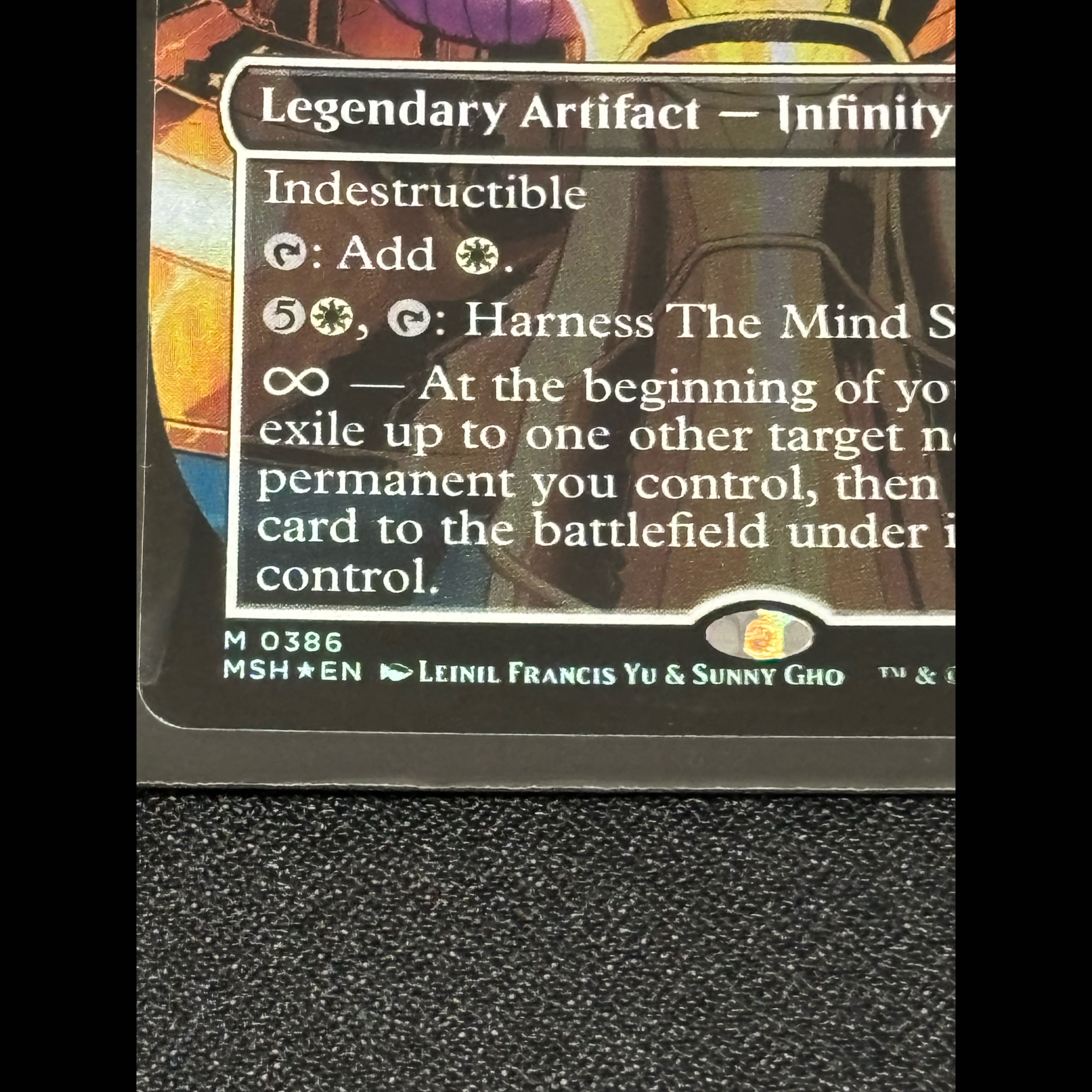 【Foil】The Mind Stone #0386 MSH EN Borderless Gauntlet MTG Marvel マインドストーン 1枚