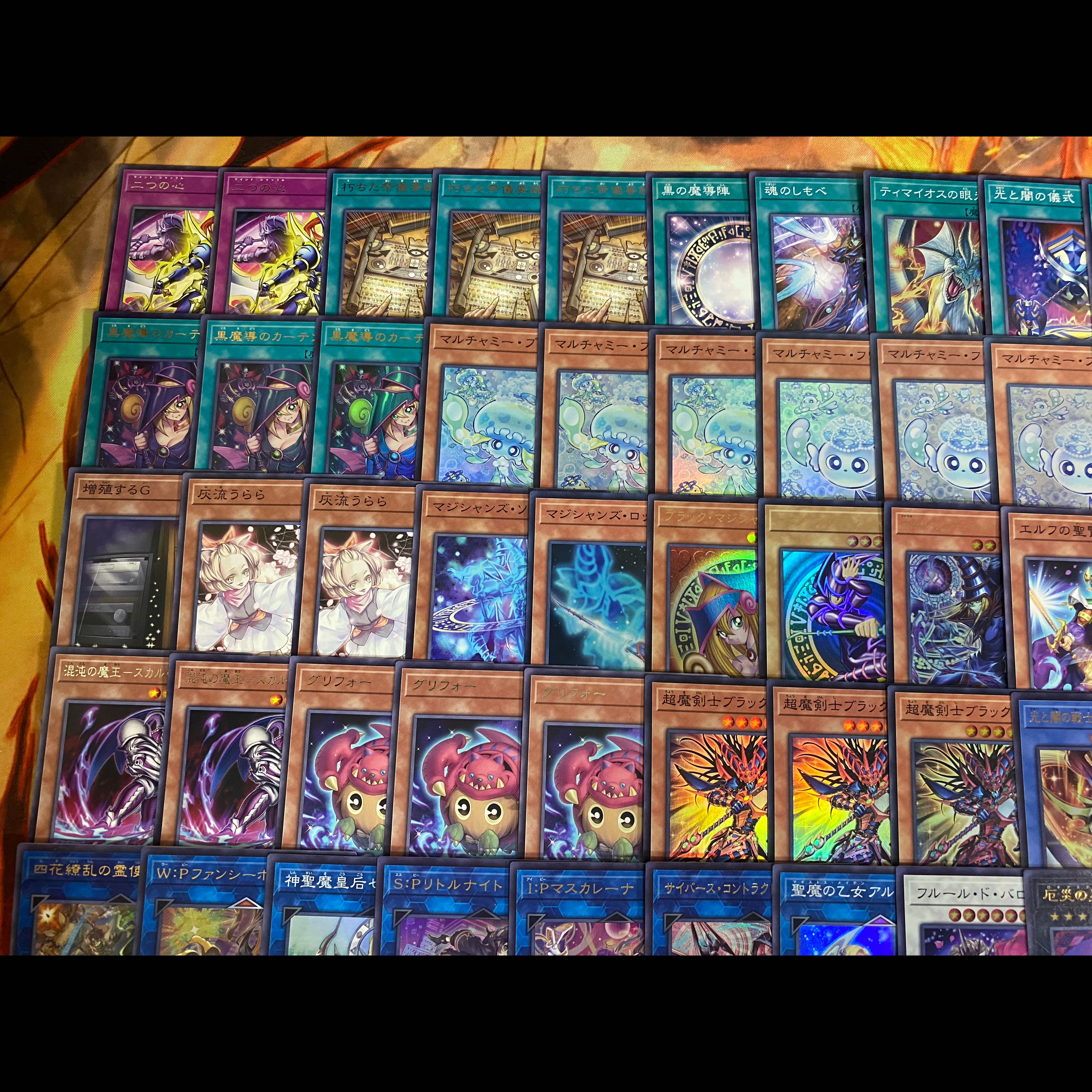 Ritual of Light and Darkness: Black Magician Deck [Search Terms: Yu-Gi-Oh!, Black Chaos Magician, Black Chaos, Warrior of Light and Darkness, Chaos Soldier] 1枚