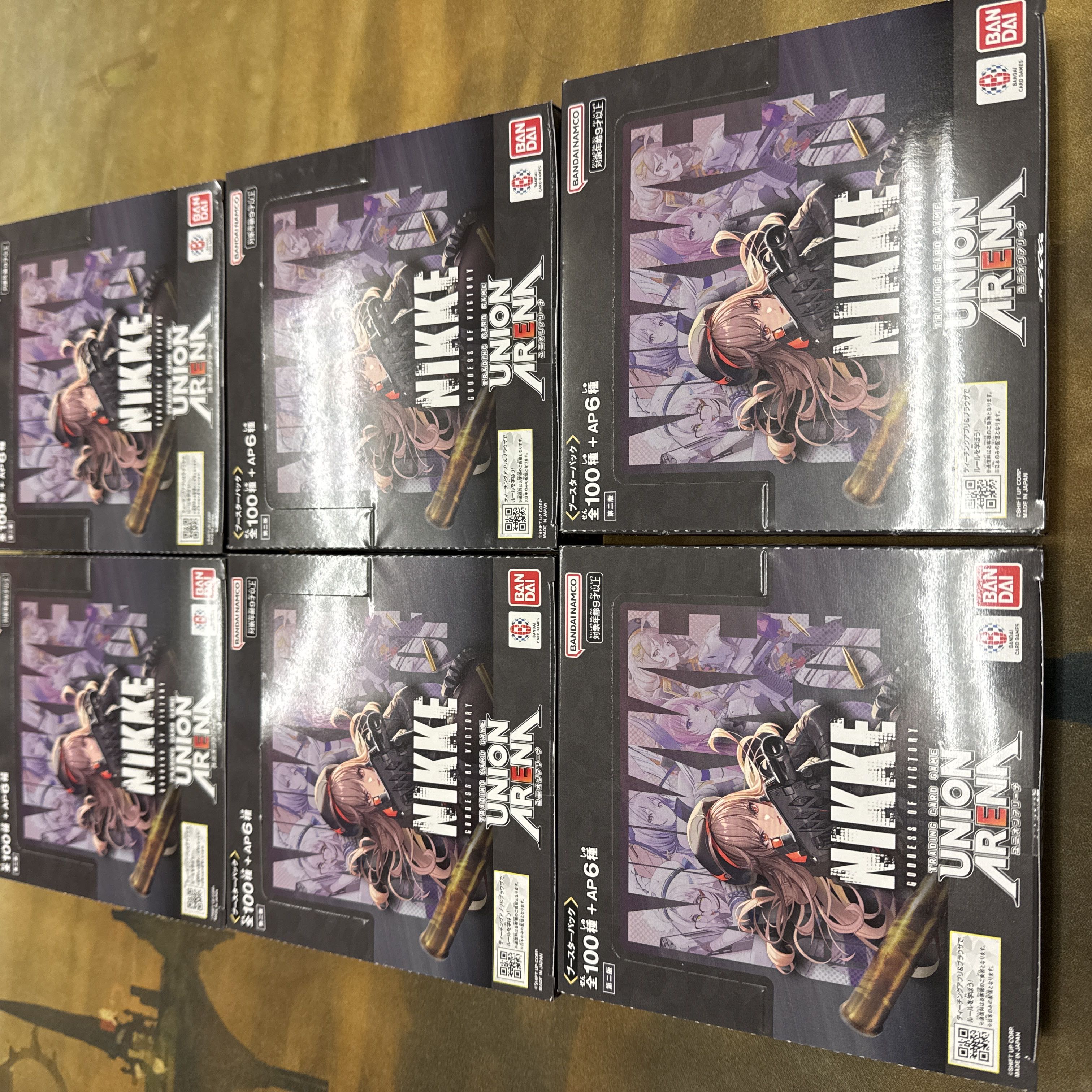 ユニオンアリーナ 勝利の女神NIKKE グレる ニケ 新品未開封6BOX ユニオンアリーナ 勝利の女神NIKKE グレる ニケ 新品未開封6BOX