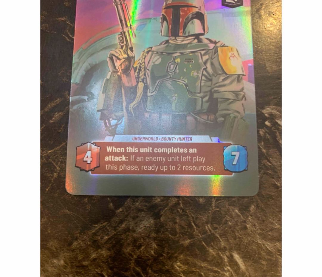 スターウォーズ　アンリミテッド ショーケース マンダロリアン ボバフェット 1枚