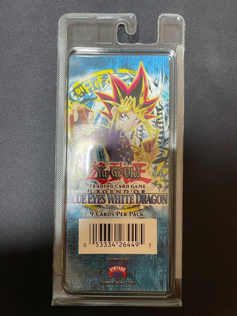 Yu-Gi-Oh LOB Blue-Eyes White Dragon Legend 1st Edition