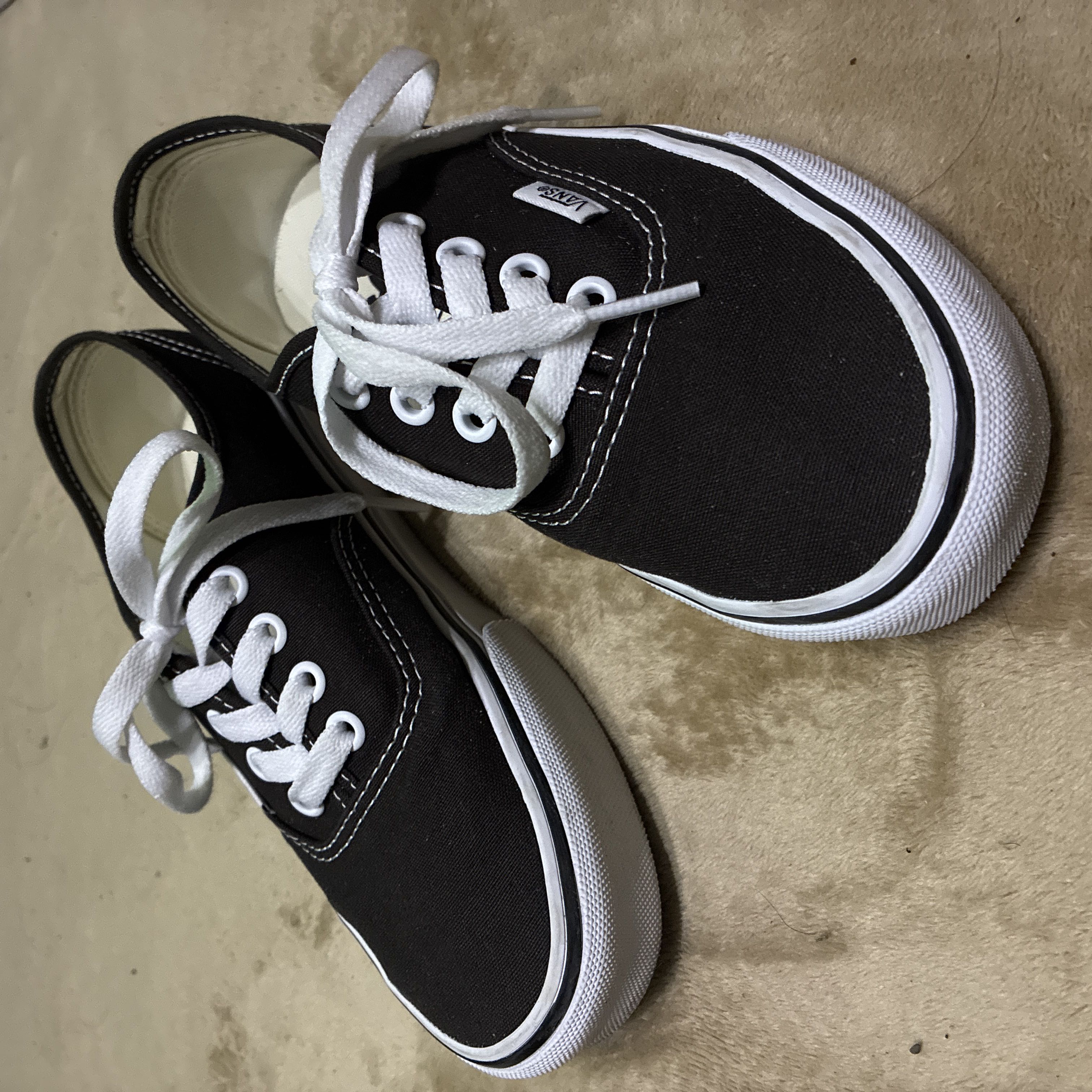 VANS Authentic Brown Sneakers, 22.5 cm 22.5cm
