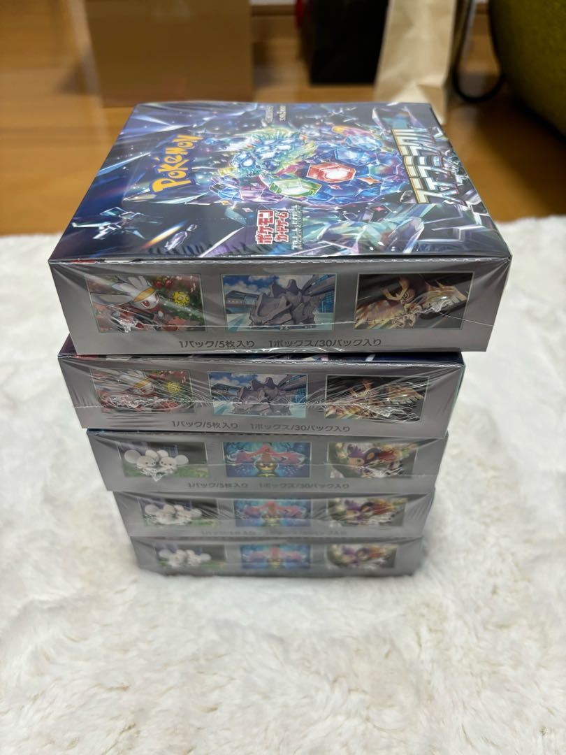 シュリンク付き未開封ボックス 5箱 シュリンク付き未開封ボックス 5箱 5BOXの通販 せー（2015210637