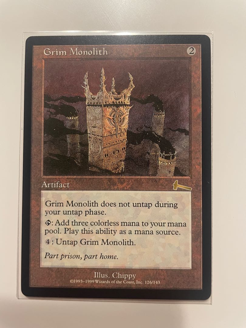 【美品】 Grim Monolith Rare 126/143