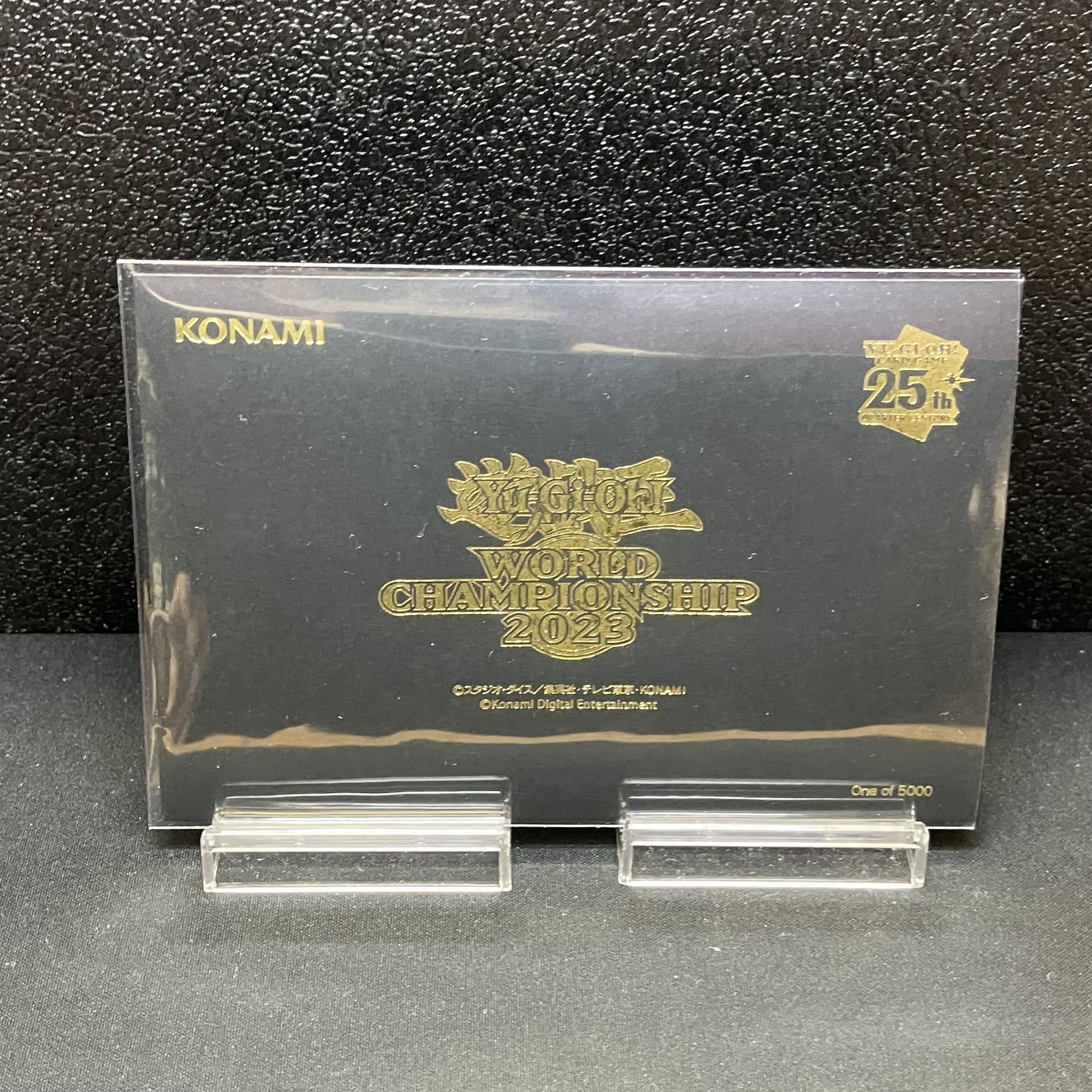 Worldchampionship2023 (World Championship 2023 Commemorative Promo) WCS2023 Black Envelope YG-216