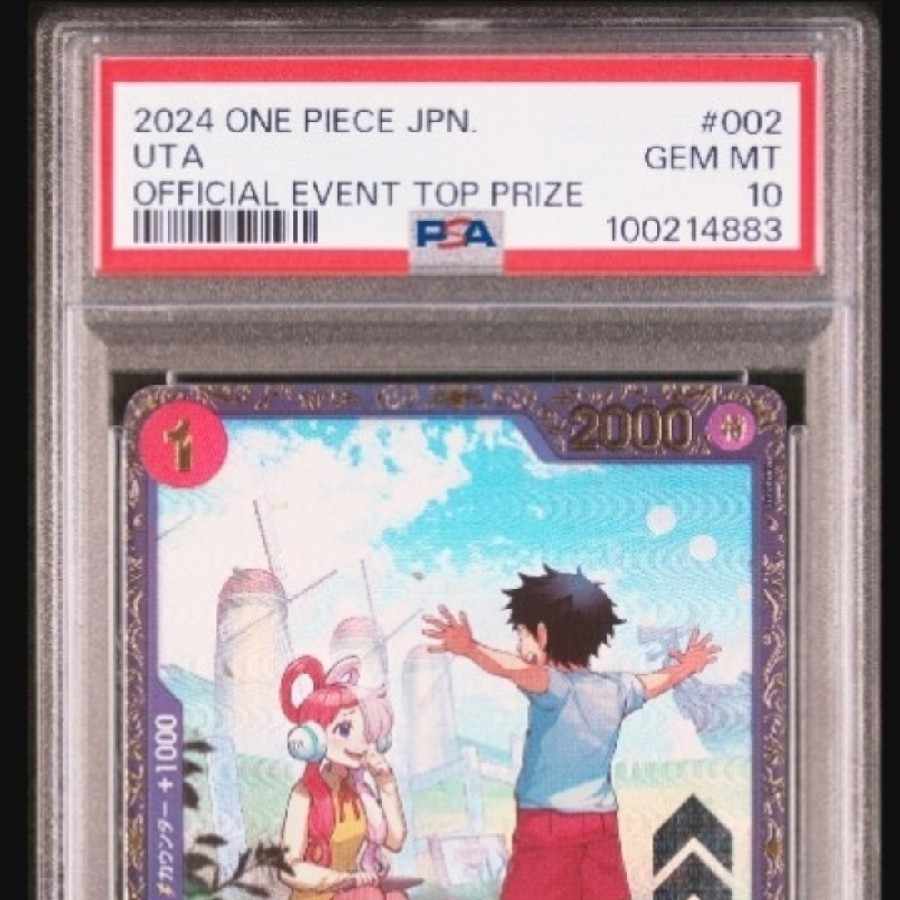 【PSA10】ウタ (パラレル)(フラッグシップバトル) R PROMO OP09-002  1枚