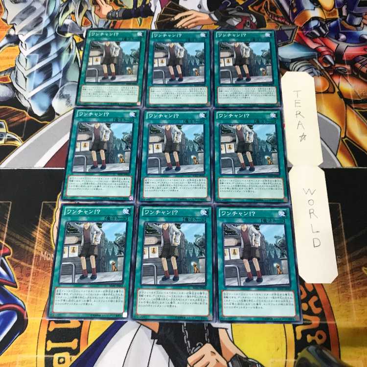 One chance! 1 Normal, set of 9 Tera.