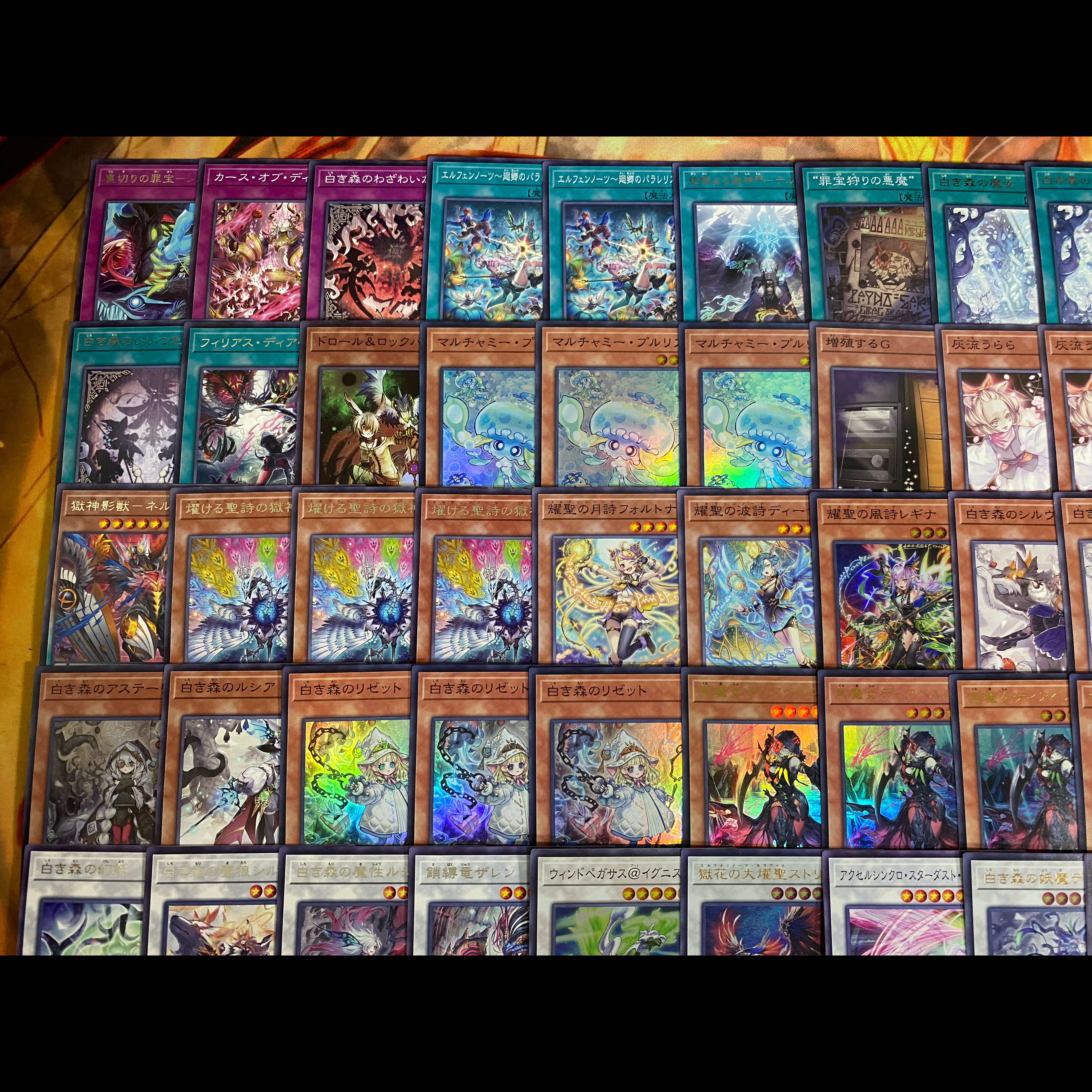White Forest Elfen Notes Deck [Search below: Yu-Gi-Oh!, Advanced Deck Building, Ash Blossom & Joyous Spring, Dear Bianca Star, Infinite Impermanence] 1枚