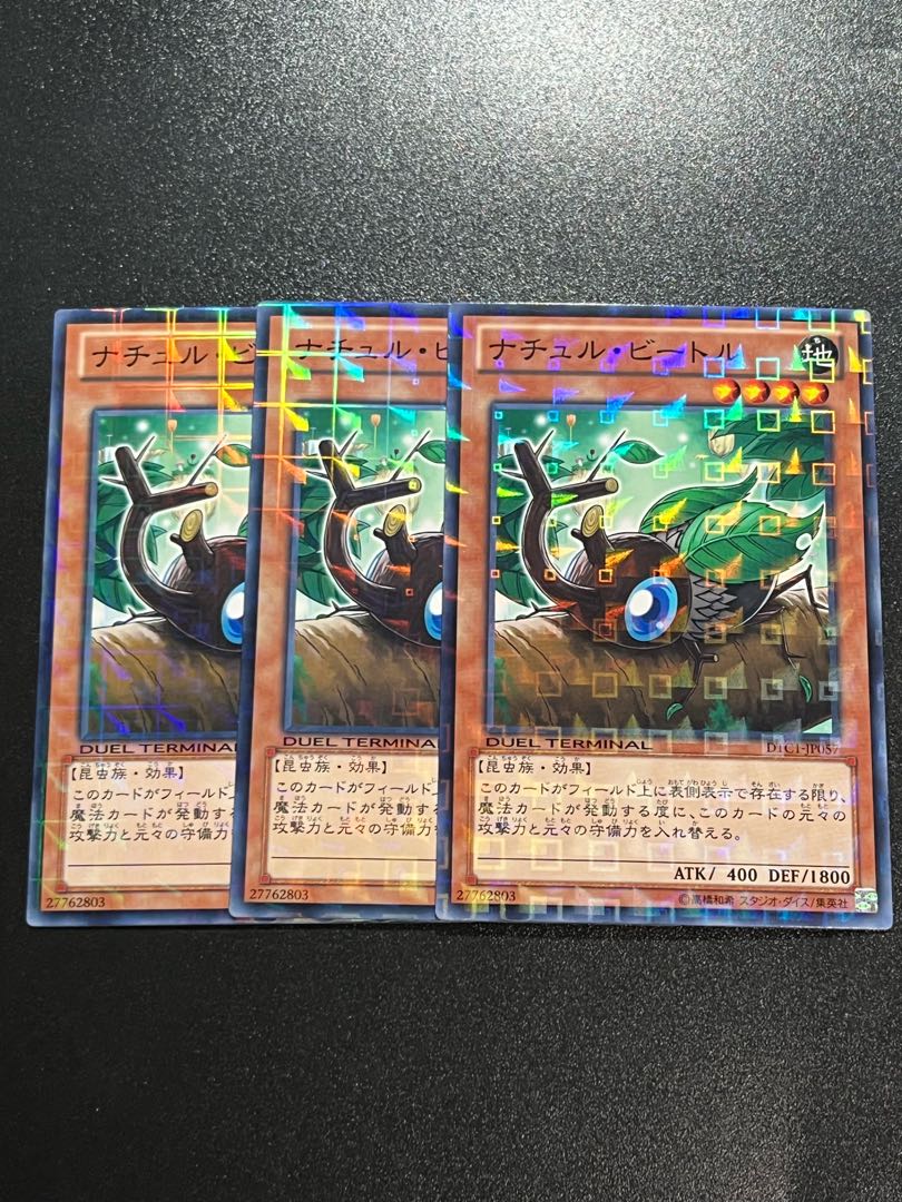 遊戯王スタジオ 3枚 ナチュル・ビートル ノーマル JP057