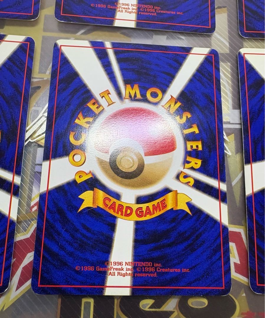 Neo Premium File: Meganium/Typhlosion/Feraligatr Pokémon card old back