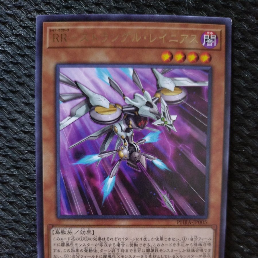 【ぽぽたん】遊戯王  4184  RR-ストラングル・レイニアス  レア  1枚
