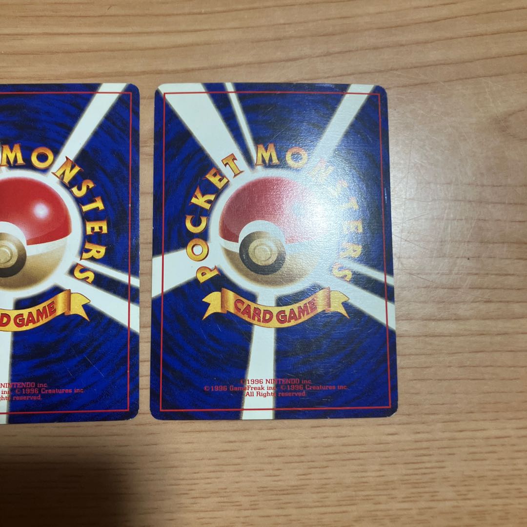 [Condition] B: Pokémon Card, Natsume, Old Back Design, 2 cards 2枚