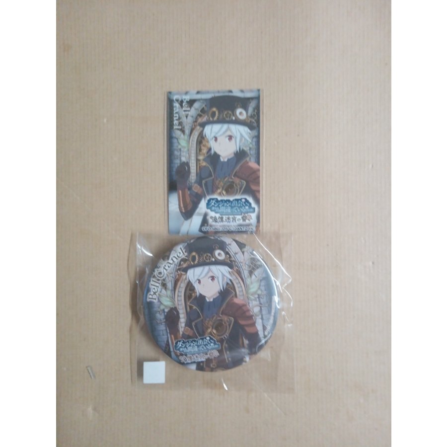 DanMachi Bianca & Cranel Pin Badge Card Set: Reminisce—Tales of Adventure in the Labyrinth