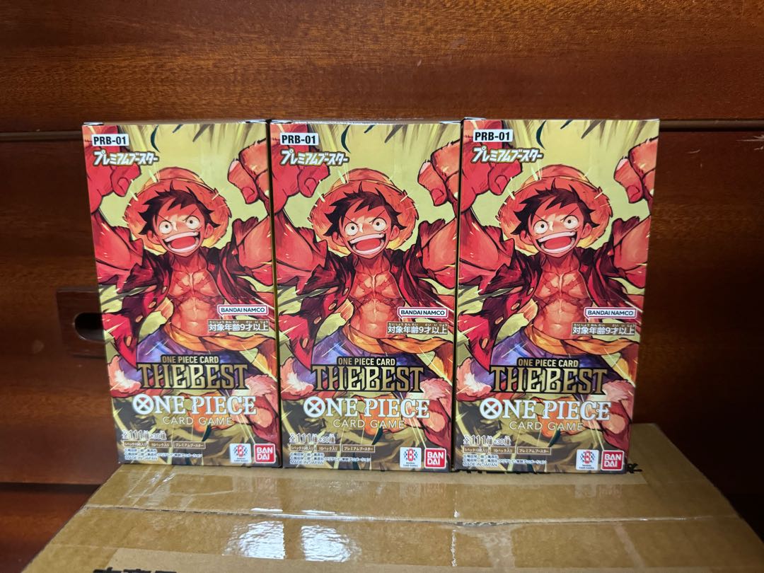 プレミアムブースター ONE PIECE CARD THE BEST【PRB-01】未開封BOX  1BOX