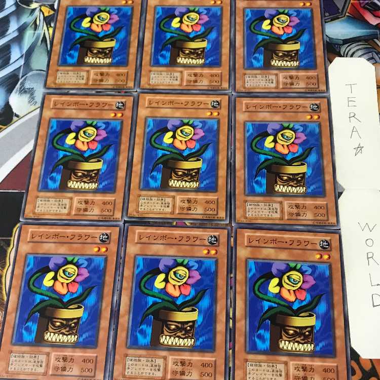 レインボー・フラワー 2 初期 ノーマル 9枚セット てら 9枚