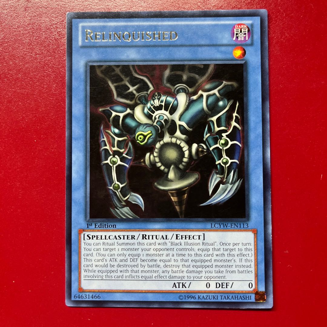 Relinquished RELINQUISHED [LCYW] Umi International Edition Rare Text Rare 1枚