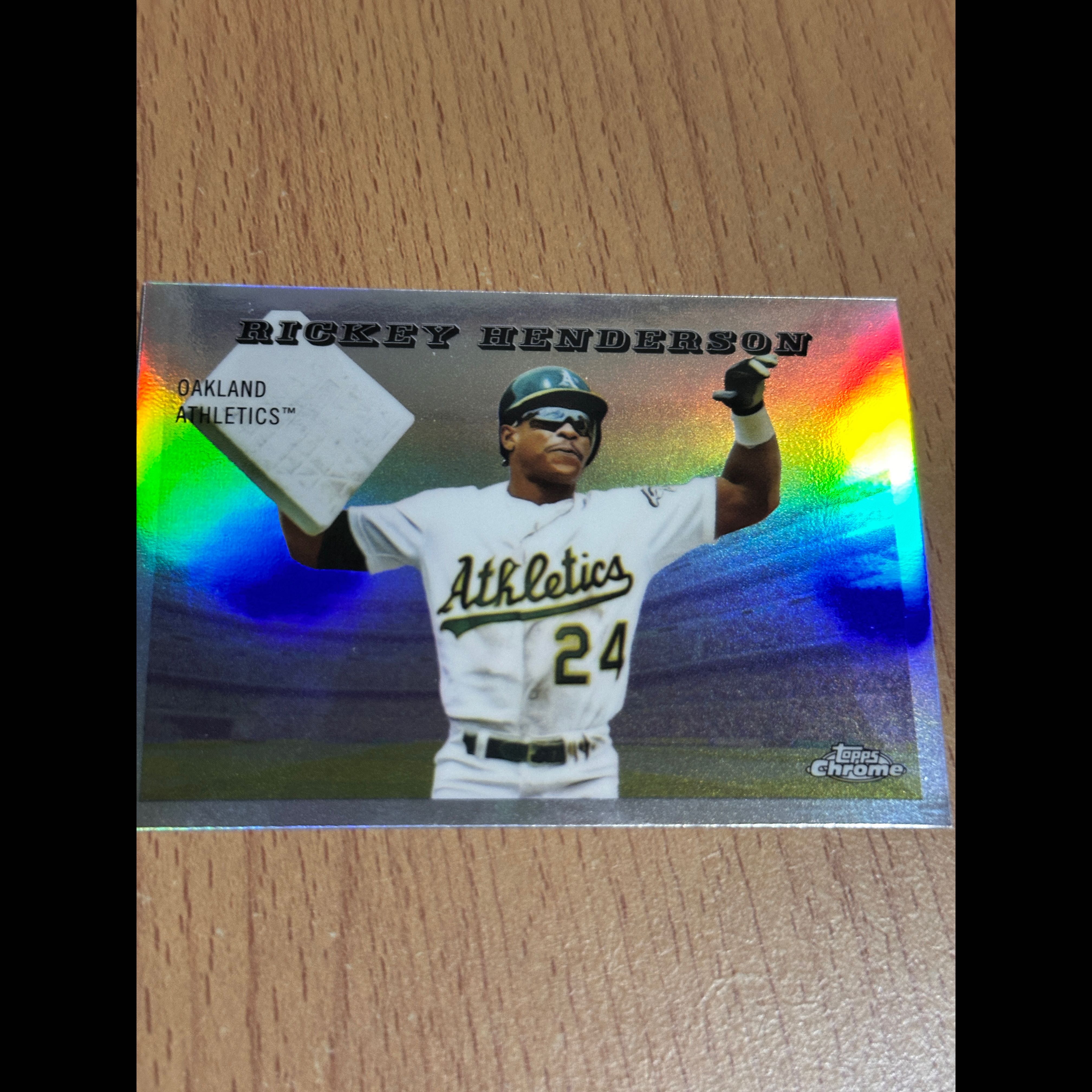 Rickey Henderson Topps Rails and Sails 1枚