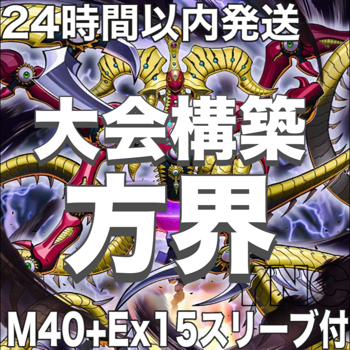 遊戯王　方界　本格構築デッキ　大会構築【暗黒方界神クリムゾンノヴァ 方界胤ヴィジャム 流星方界器デューザ 灰流うらら】 1枚