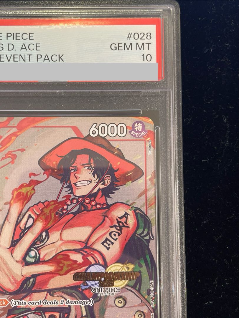 PSA10】ポートガス・D・エース チャンピオンシップ2023・CS2023 PSA10】ポートガス・D・エース チャンピオンシップ2023・CS2023