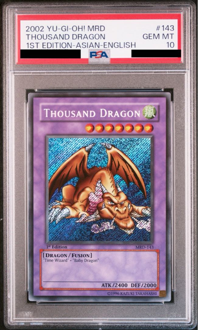 [PSA10] Thousand Dragon (1st) [Secret] MRD-143