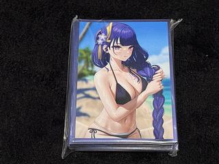 「原神」雷電将軍　スリーブ　新品未開封