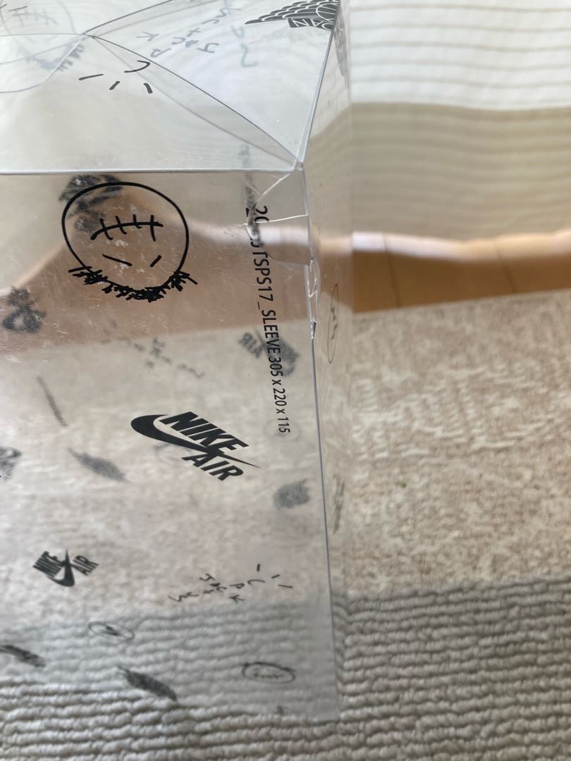 Travis Scott × Fragment × Nike Air Jordan 1 High "Military Blue" Military Blue/White/Black 26cm