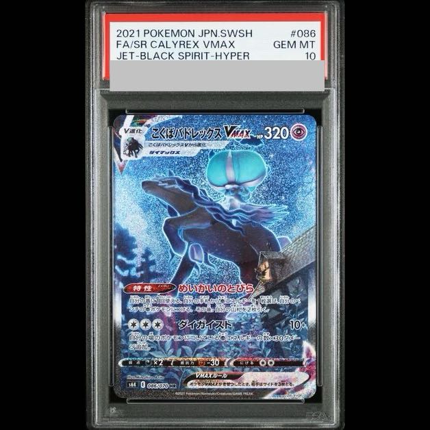 [PSA10] Kokuba Badレックス VMAX HR 086/070 1枚