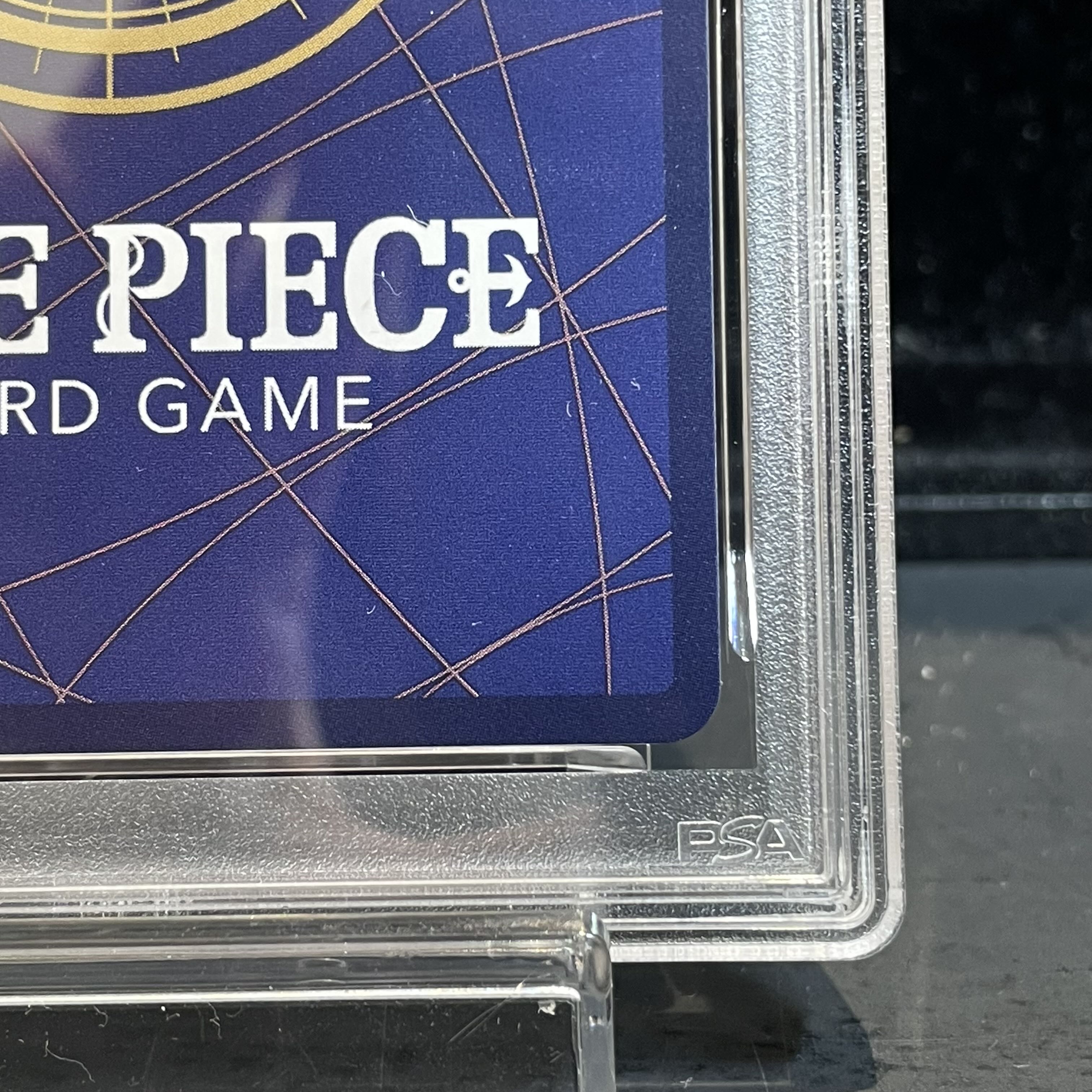 【PSA10】モンキー・D・ルフィ(パラレル)(銀パラレル・銀背景) P-SEC OP05-119 1枚