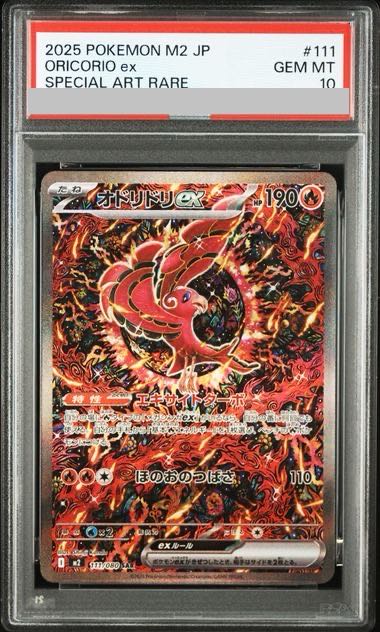 【PSA10】オドリドリex SAR 111/080 1枚