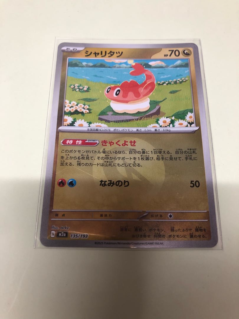 シャリタツ(エネルギーマーク柄/ミラー仕様) 135/193 1枚