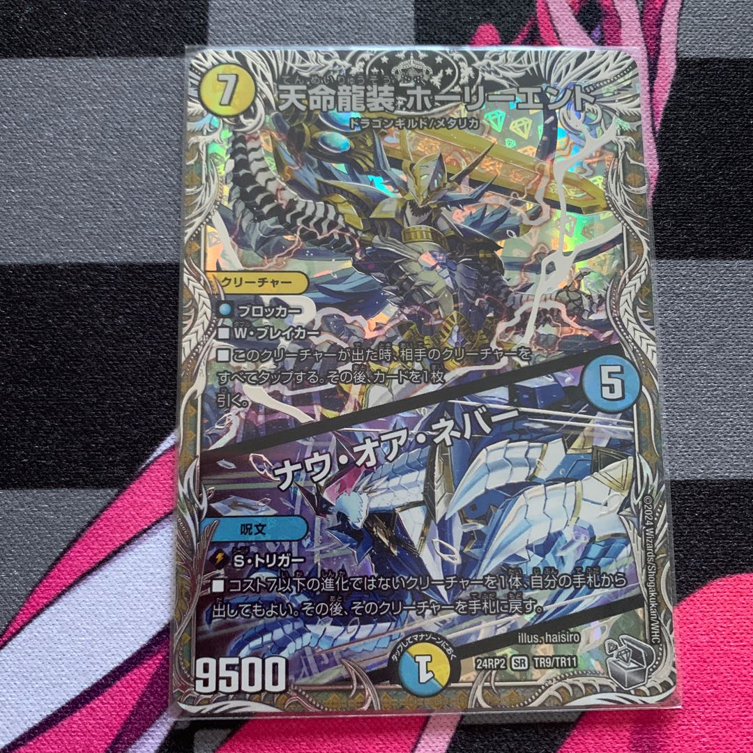 Tenmei Ryu-oso Holy End｜Now or Never (Silver Treasure) SR TR9/TR11