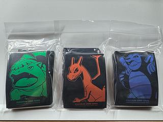 初代御三家デッキスリーブ　64枚×3セット