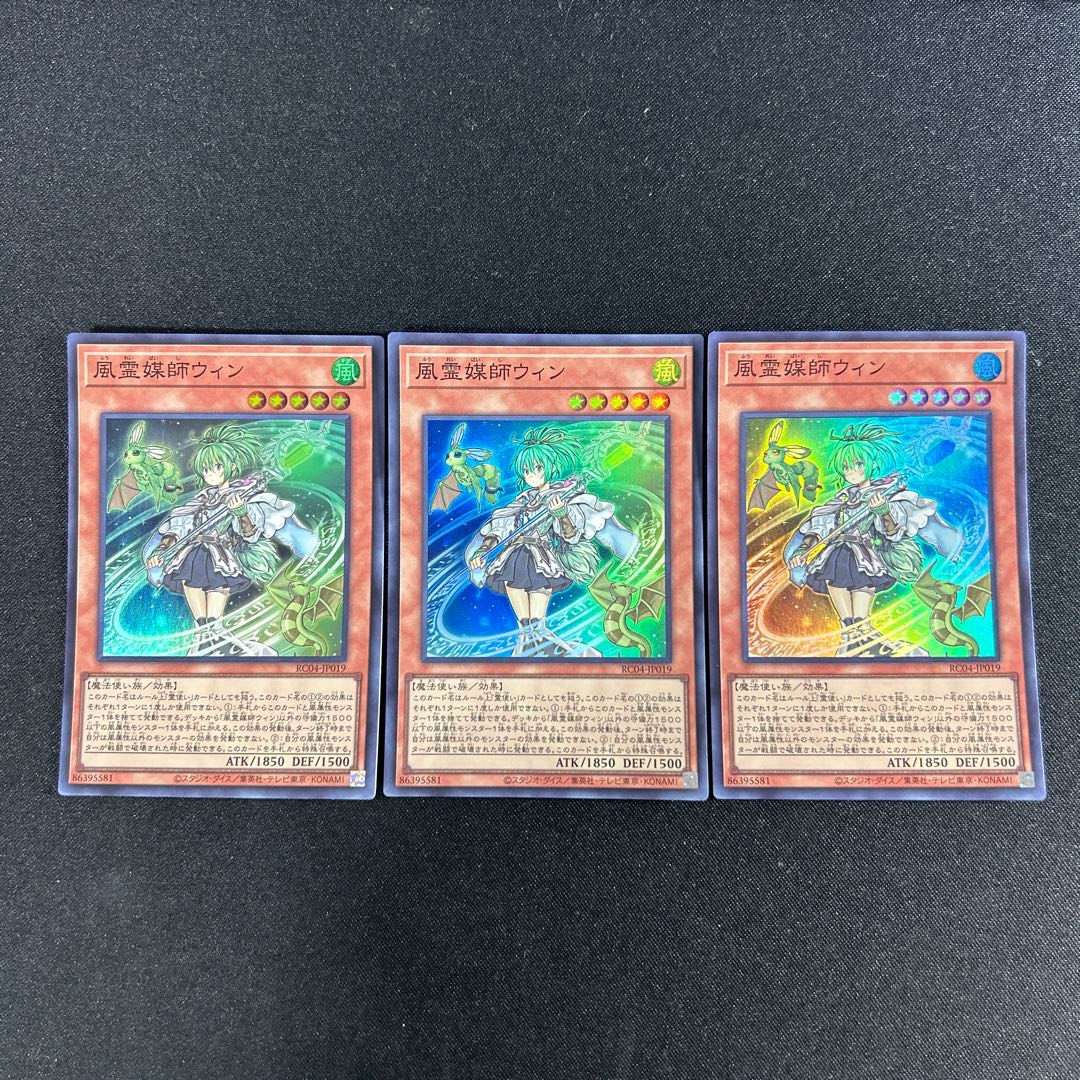 268 Wynn the Wind Channeler Super Rare JP019 1枚