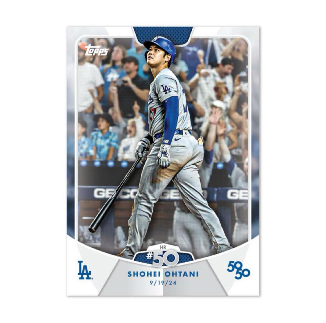 2024 Topps 50/50 大谷翔平– 10pack 1box