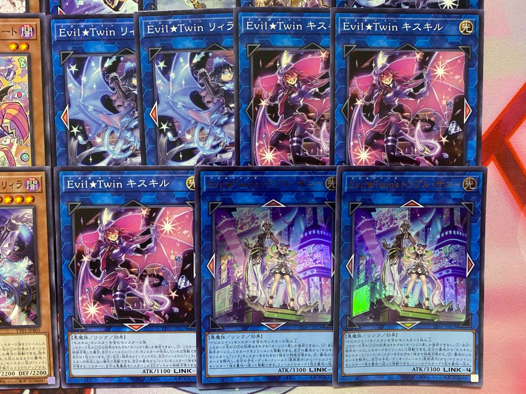 007　遊戯王　Evil☆Twin（イビルツイン）本格構築済みデッキ