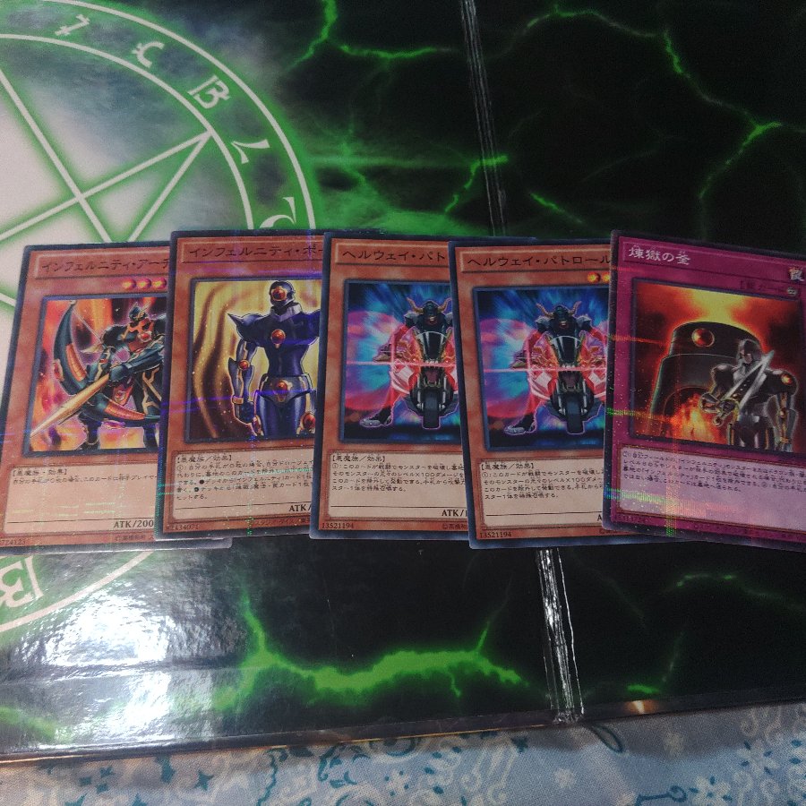 Infernity Deck Parts, Darkness/Demon, Yu-Gi-Oh!, A Section, Kiyori 30枚