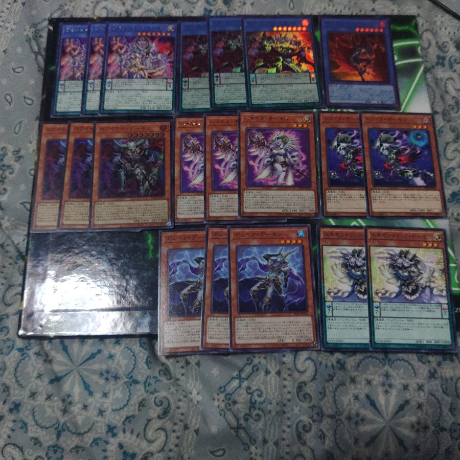Ritual Demon Regeneris Deck Parts Yu-Gi-Oh! Darkness Demons "Ta" Row "Ra" Row Reincarnation Genesis 30枚