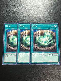 遊戯王スタジオ 3枚 孵化 ノーマル JP408