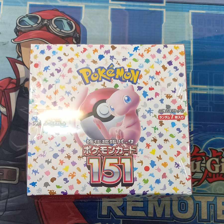 強化拡張パック「ポケモンカード151（イチゴーイチ）」 未開封BOX  1BOX