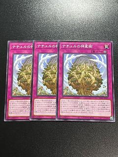 Yu-Gi-Oh Studio 3 copies Naturia Sacred Tree Normal SD45-JP037