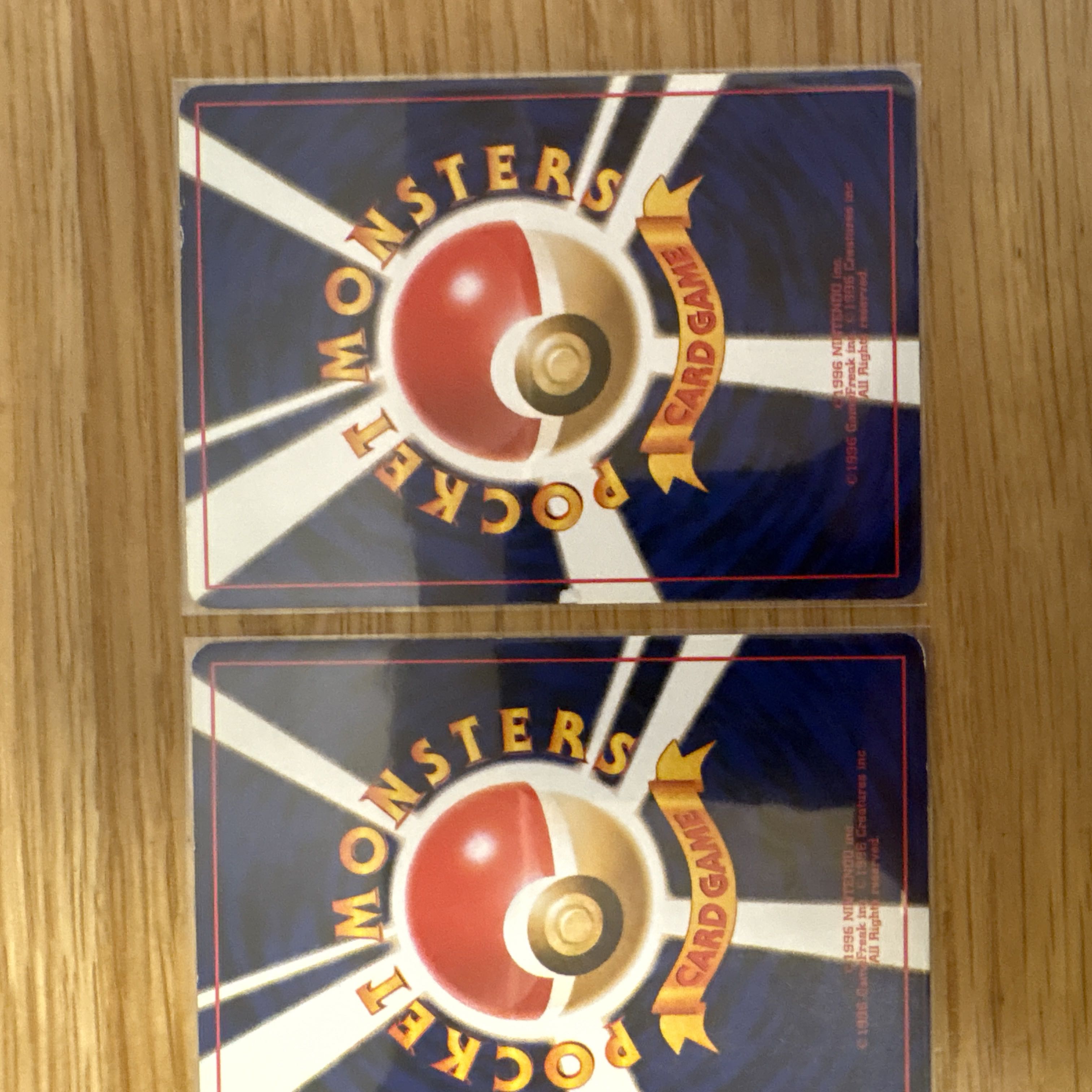 【旧裏まとめ売り】無色ポケモン進化ラインセット｜当時物　ハクリュウ　ミニリュウ 3枚