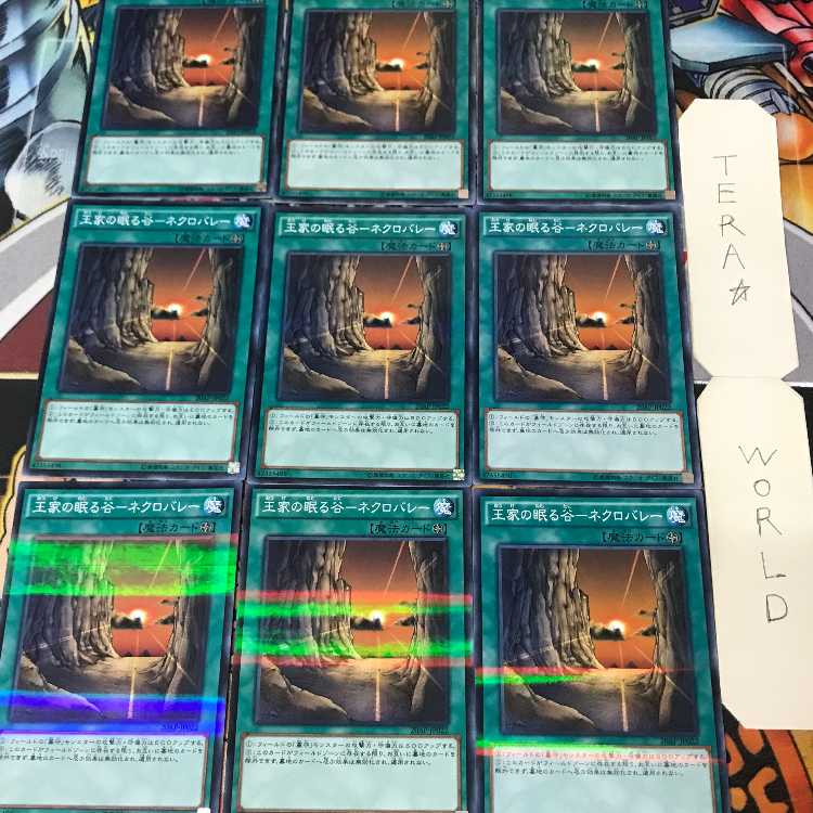 王家の眠る谷-ネクロバレー 20AP 4 ノーマルパラレル 9枚セット てら