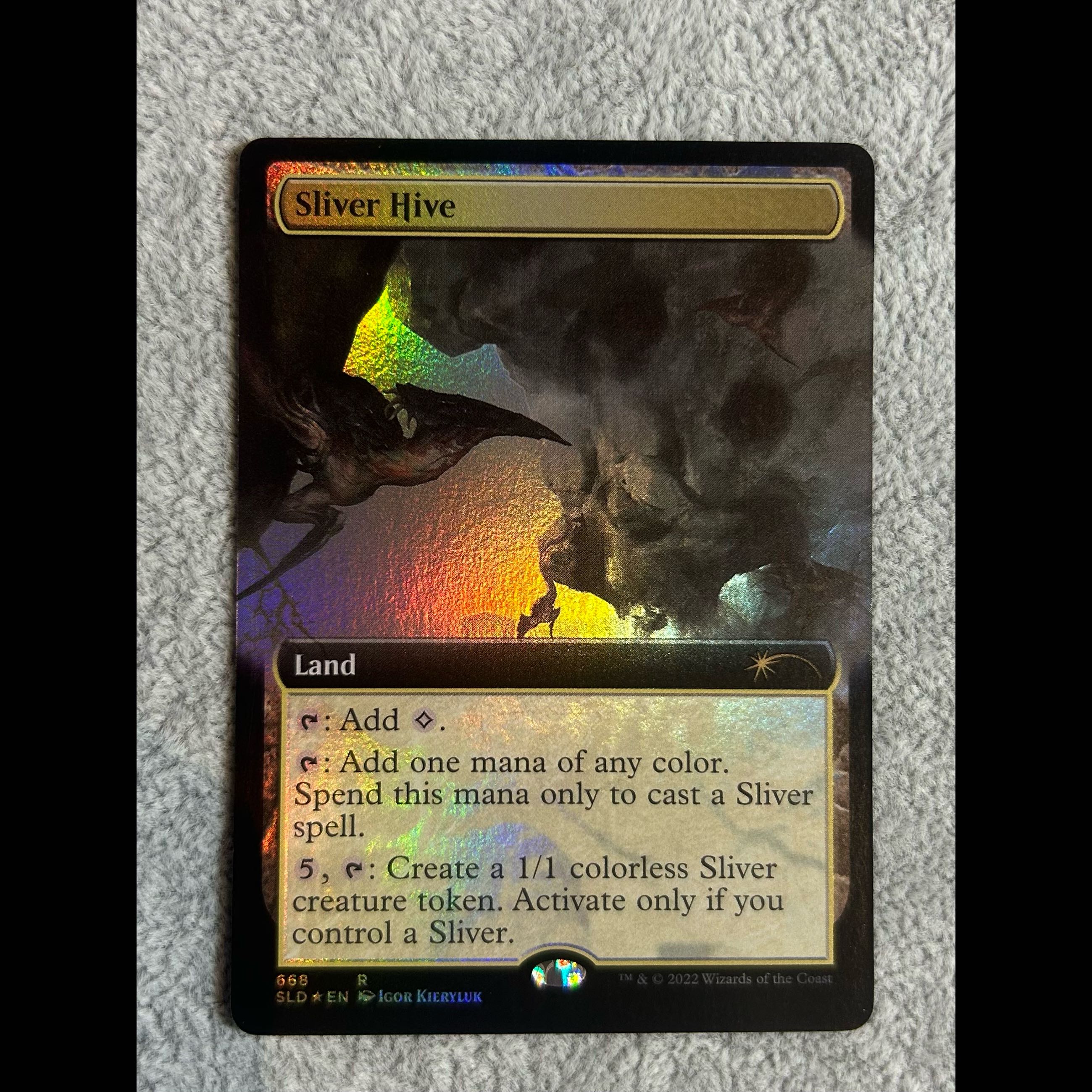 <EN> 《Sliver Hive/Sliver Hive》 (Foil) [SLD] 1枚