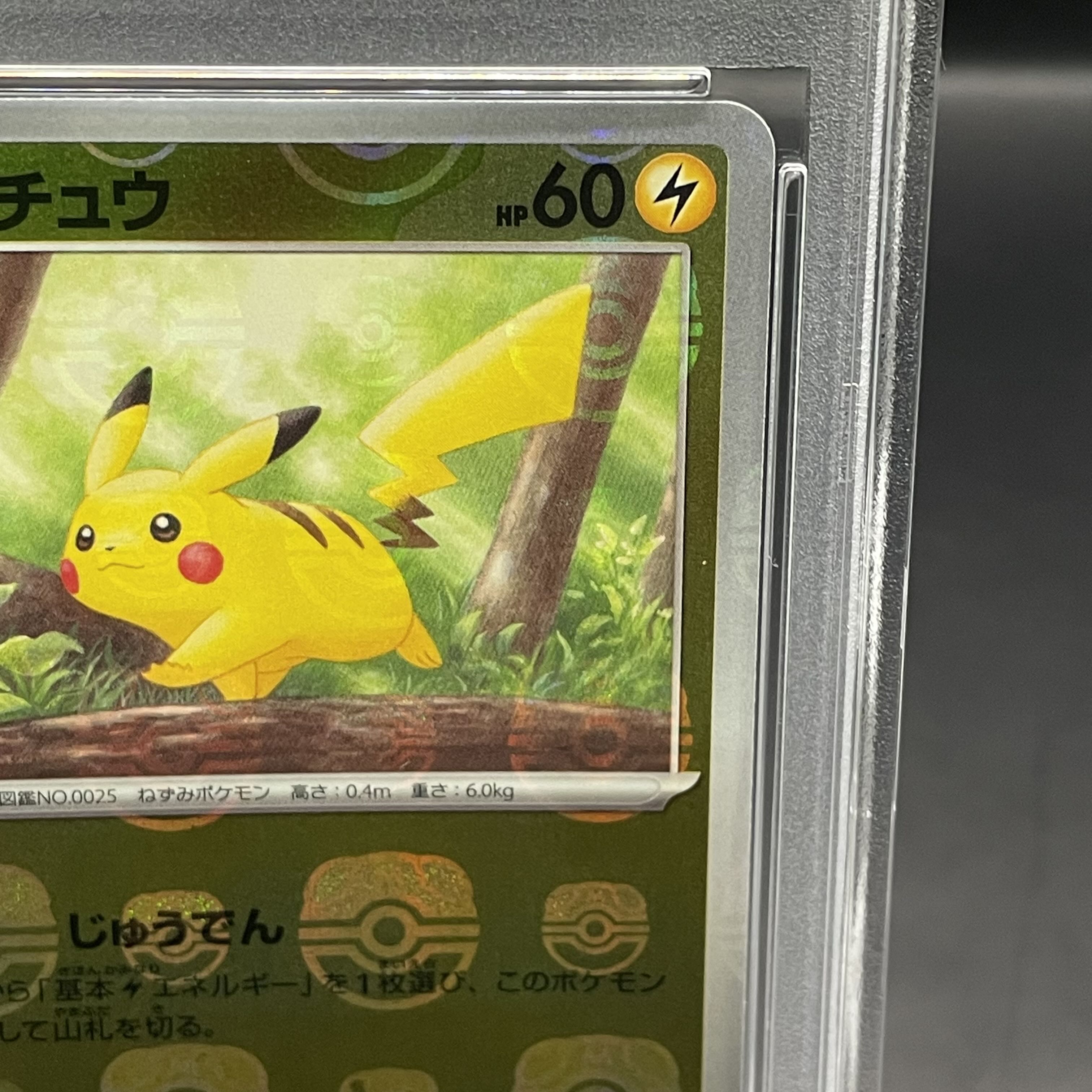 PSA10] Pikachu (Master Ball Pattern/Mirror) C 025/165