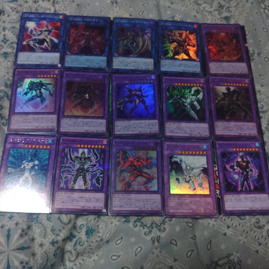 M·HERO Deck Parts: Mask Hero, Jūdai, Dusk Crow, Fountain, Warrior-Type, "Ma" Series 30枚