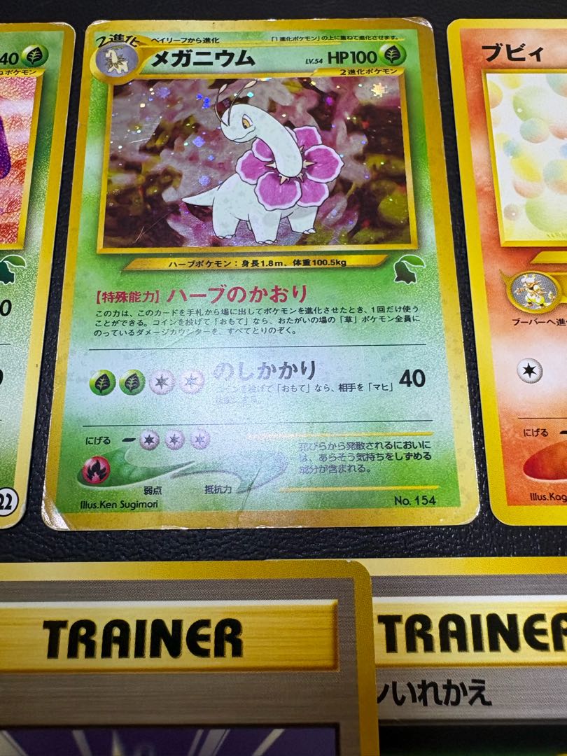 neoイントロパックセット(ワニノコマーク&チコリータマーク) ポケカ旧裏 9枚