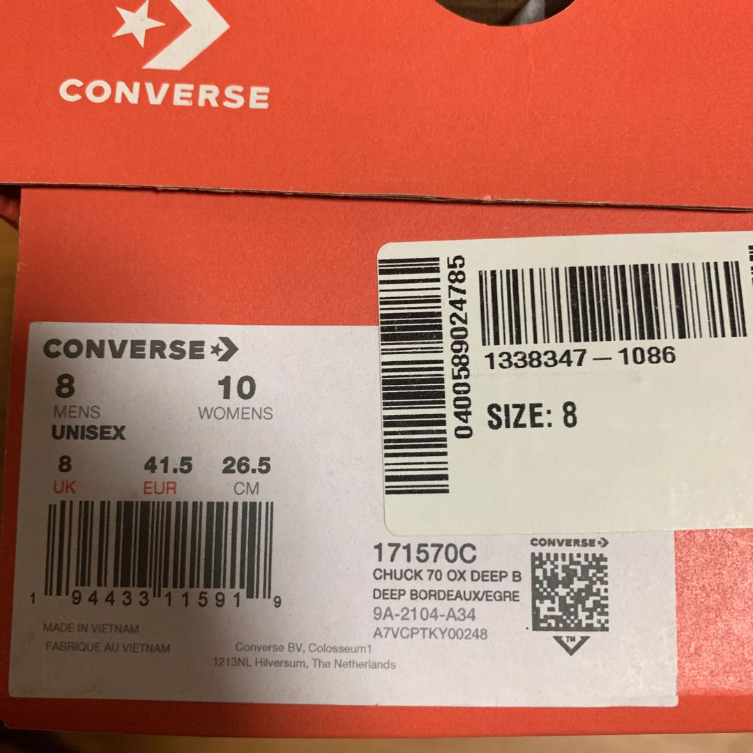 コンバース　ct70 26.5cm LOW 26.5cm