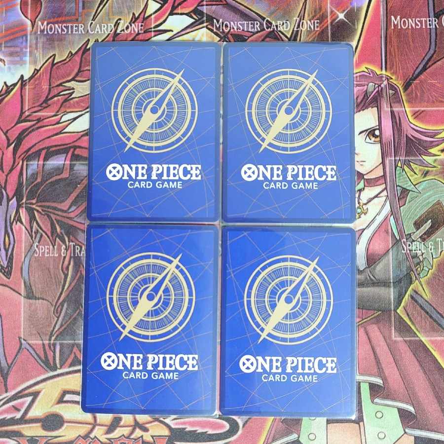 Psychic Rare and Beautiful] One Piece Card Rheuma Promo MONSTERS Parallel 4 cards. 4枚