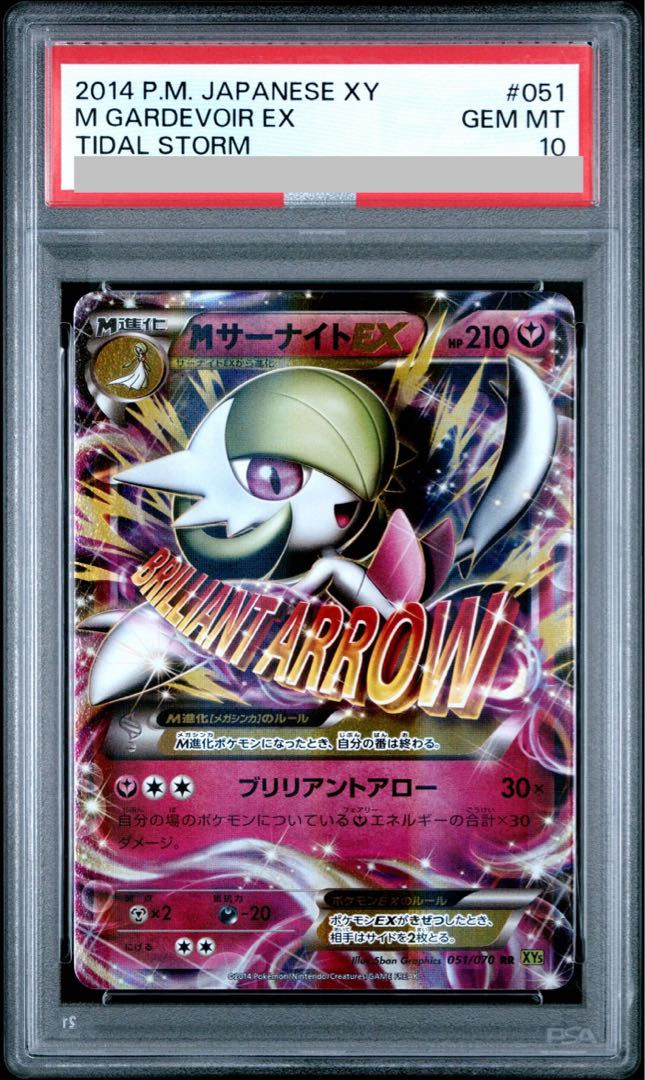 【PSA10】MサーナイトEX RR 051/070 1枚