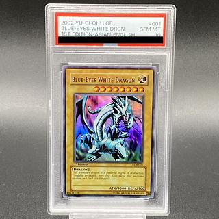 遊戯王 アジア版 青眼の白龍 ブルーアイズ LOB-001 表する ウルトラ 遊戯王 アジア版 青眼の白龍 ブルーアイズ LOB-001 表する ウルトラ